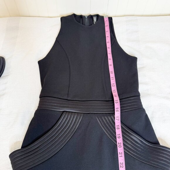 Zhivago On Guard Two-Pieced Black Midi Dress XS - Picture 11 of 16